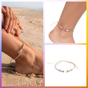 Colorful Beaded Anklet